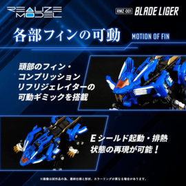 (Pre-order) Zoids Plastic Model Kit 1/100 RMZ-001 Blade Liger (Reproduction) 25 cm