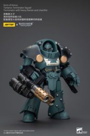 PRE-ORDER Warhammer The Horus Heresy Action Figure 1/18 Tartaros Terminator Squad Terminator With Heavy Flamer And Chainfist 12 cm