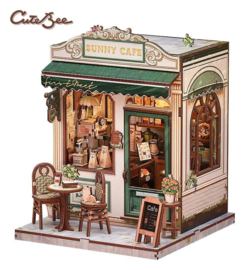 (Pre-order) Miniature House Model Kit Sunny Cafe 20 x 16 cm  