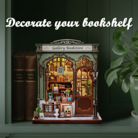 (Pre-order) Miniature House Model Kit Gallery Bookstore 20 x 16 cm  