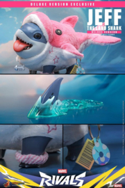 (Pre-order) Marvel Rivals Videogame Masterpiece Series Action Figure Jeff the Land Shark (Deluxe Version) 11 cm