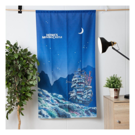 (Pre-order) Howl's Moving Castle Noren Curtains Moonlit night