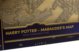(Pre-order) Harry Potter Replica Marauder's Map Metal Map 15 cm