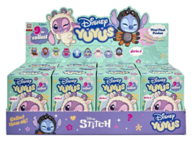 (Pre-order) Disney YuYus Plush Key rings Wave 2 Stitch & Angel 13 cm Blindbox Display (8)