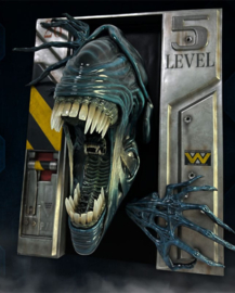 (Pre-order) Aliens Wall Sculpture 1/2 Alien Queen 51 x 41 x 25 cm