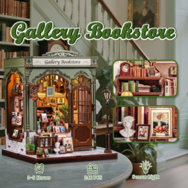 (Pre-order) Miniature House Model Kit Gallery Bookstore 20 x 16 cm  