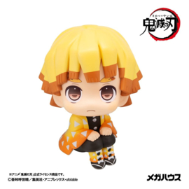 (Pre-order) Demon Slayer: Kimetsu no Yaiba Look Up PVC Figures 2-Pack Zenitsu Agatsuma Grumpy Ver. & Kaigaku 11 cm (with gift)