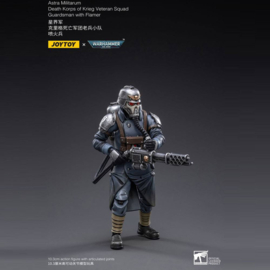 (Pre-order) Warhammer 40k Action Figure 1/18 Death Korps of Krieg Veteran Squad Guardsman with Flamer 10 cm