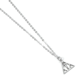 (Pre-order) Harry Potter Pendant & Necklace Deathly Hallows (silver plated)