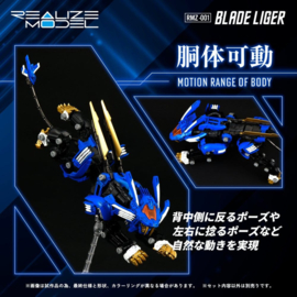 (Pre-order) Zoids Plastic Model Kit 1/100 RMZ-001 Blade Liger (Reproduction) 25 cm