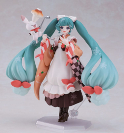 PRE-ORDER Character Vocal Series 01: Hatsune Miku Figma Action Figure Snow Miku: Winter Delicacy Ver. 14 cm