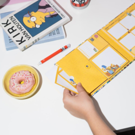 (Pre-order) The Simpsons Weekly Planner with Sticky Notes 19 x 17 cm