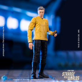 (Pre-order) Star Trek Strange New Worlds Exquisite Mini Series  Actionfigur 1/18 Pike 11 cm