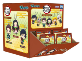 (Pre-order) Demon Slayer: Kimetsu no Yaiba Swing Danglers Keychains 3 cm Mystery Capsule Display (12)