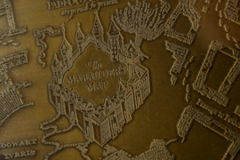 (Pre-order) Harry Potter Replica Marauder's Map Metal Map 15 cm