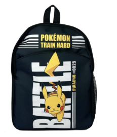 (Pre-order) PokÃ©mon Backpack PokÃ©mon Train Hard Black