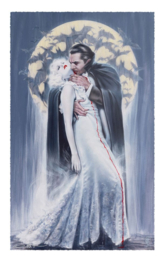 (Pre-order) Dracula Art Print The Kiss by Olivia De Berardinis 70 x 43 cm - unframed