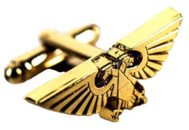 (Pre-order) Warhammer 40,000 Cufflinks Imperium 