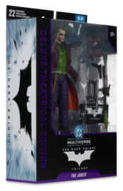 The Dark Knight DC Multiverse Deluxe Theatrical Edition Action Figure Joker 18 cm