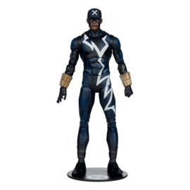DC Multiverse Action Figure Static Shock (Trial by Fire) (Gold Label) 18 cm
