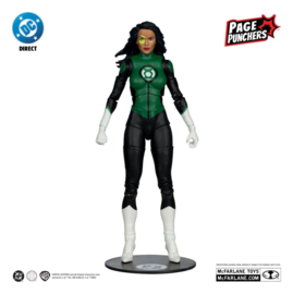 DC Direct Page Punchers Action Figure Jessica Cruz (Green Lanterns # 48) (Red Platinum Edition) 18 cm