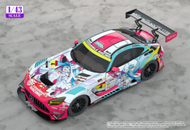 PRE-ORDER Hatsune Miku GT Project Vehicle 1/43 Hatsune Miku AMG 2024 Season Opening Ver. 11 cm