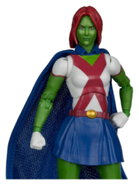 (Pre-order) DC Direct Page Punchers Action Figure Miss Martian (Teen Titans #41) (Red Platinum Edition) 17 cm
