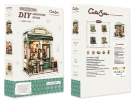 (Pre-order) Miniature House Model Kit Sunny Cafe 20 x 16 cm  