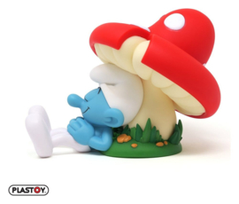 (Pre-order) The Smurfs: Money Box Sleepy Smurf 16 cm