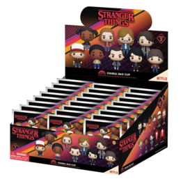 Stranger Things 3D PVC Bag Clips  Series 2 Display (24)