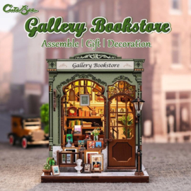 (Pre-order) Miniature House Model Kit Gallery Bookstore 20 x 16 cm  