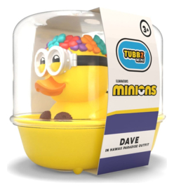 (Pre-order) Minions Tubbz Mini PVC Figure Dave Hawaii Paradise 5 cm