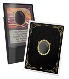(Pre-order) Ultimate Guard Art Sleeves Magic: The Gathering "Mox Collection" - Jet