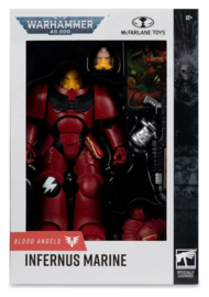 (Pre-order) Warhammer 40,000 Action Figure Infernus Marine (Blood Angels) 18 cm