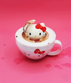 (Pre-order) Sanrio Squishy Figures Hello Kitty Cappuccino Display (8) 