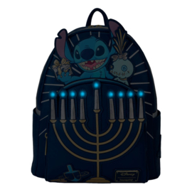 PRE-ORDER Lilo & Stitch by Loungefly Mini Backpack Menorah Stitch