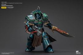 (Pre-order) Warhammer The Horus Heresy Action Figure Alpha Legion Legion Praetor in Cataphractii Terminator Armour 18 cm