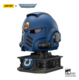 (Pre-order) Warhammer 40,000 Captain MkX Helmet & Display Stand Ultramarines 44 cm