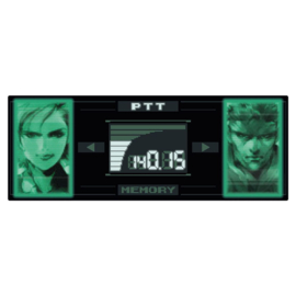 (Pre-order) Metal Gear Solid Desk Pad & Coaster Set Solid Snake x Raiden Limited Edition