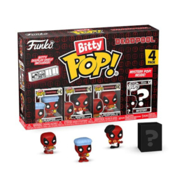 (Pre-order) Deadpool Bitty POP! Vinyl Figure 4-Pack Bathtime 2,5 cm