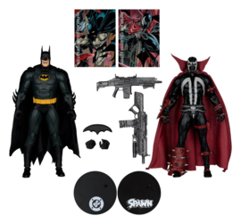 (Pre-order) DC Multiverse McFarlane Collector Edition Action Figure 2-Pack Batman & Spawn (Gold Label) 18 cm
