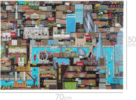 (Pre-order) 8-Bit Pixel Puzzle London Level 3 1000 Pieces