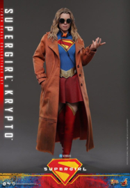(Pre-order) DC Comics Movie Masterpiece Action Figure Set Supergirl & Krypto 28 cm