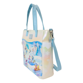 PRE-ORDER Disney by Loungefly Canvas Tote Bag Mickey and friends Winter Wonderland