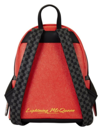 (Pre-order) Cars by Loungefly Mini Backpack 20th Anniversary Lightning McQueen Metallic LightUp