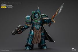 (Pre-order) Warhammer The Horus Heresy Action Figure Alpha Legion Legion Praetor in Cataphractii Terminator Armour 18 cm