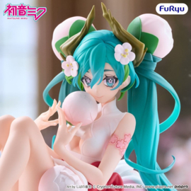 (Pre-order) Hatsune Miku Noodle Stopper PVC Figure Flower Fairy White Plum Blossom 13 cm