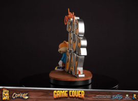 (Pre-order) ConkerÂ´s Bad Fur Day Statue Game Cover Exclusive Edition 45 cm