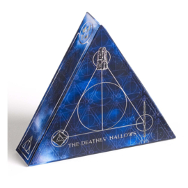 (Pre-order) Harry Potter: Deathly Hallows spinning Necklace Gift Set (Silver Tone)