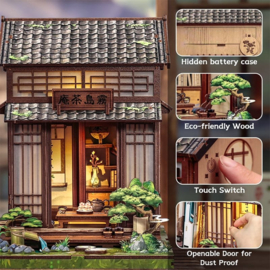 (Pre-order) Miniature House Model Kit Kirishima Cha-an 19 x 14 cm